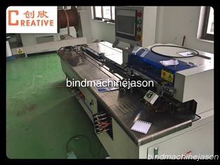 China Wire loop binding machine and hole punching inline PWB580 for notebook supplier