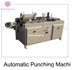 China Automatic Creative brand paper hole punching machine SPA320 for print house supplier