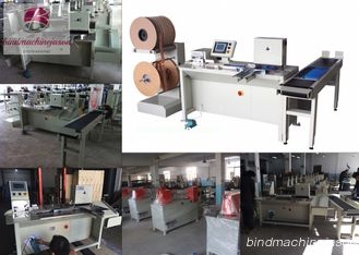 China Semi automatic notebook coil closer machine DCB360 no need change mould supplier