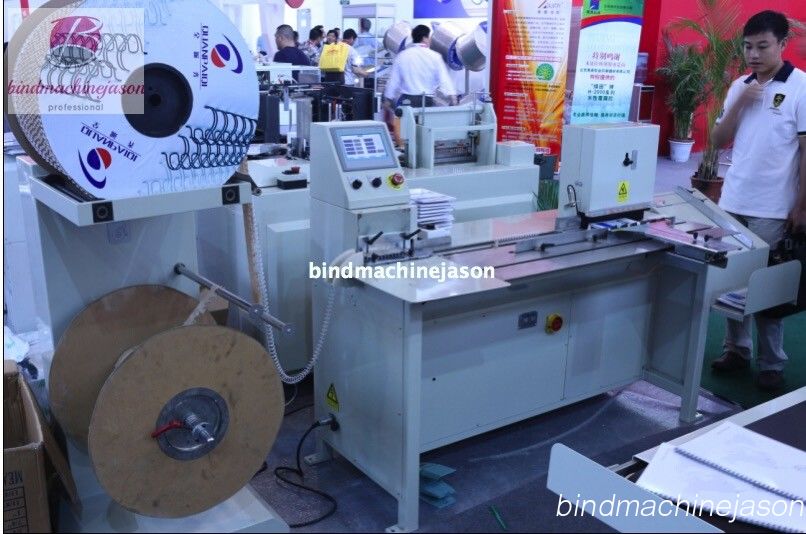 Double Wire Binding Machine Dcb360 1 4 1 1 4 Wire For Notebook