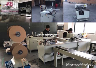 China Duo ring binding machine with hole punching function PBW580 for calendar supplier