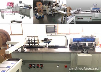 China Double loop wire inserting machine with punching function PBW580 for calendar supplier