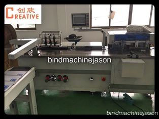 China High speed hole punching machine with wire binding function PBW580 supplier