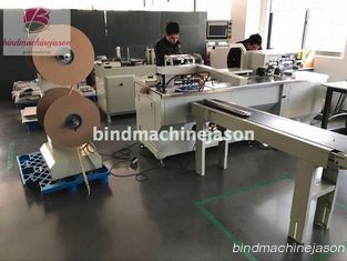 China Creative high speed notebook binding machine and hole punching inline PBW580 supplier