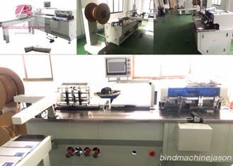 China Automatic Duo ring inserting machine with hole punching function PBW580 supplier