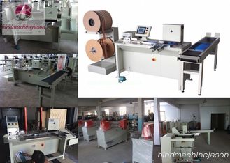 China Semi automatic notebook duo ring closer machine DCB360  without moulds change supplier