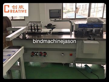 Automatic double ring wire closing machine with punching function PBW580 supplier