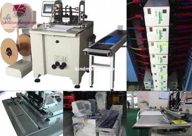 Semi automatic twin ring wire closer DCA520 for calendar produce supplier