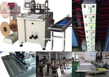 Semi automatic twin ring wire closer DCA520 for calendar produce supplier