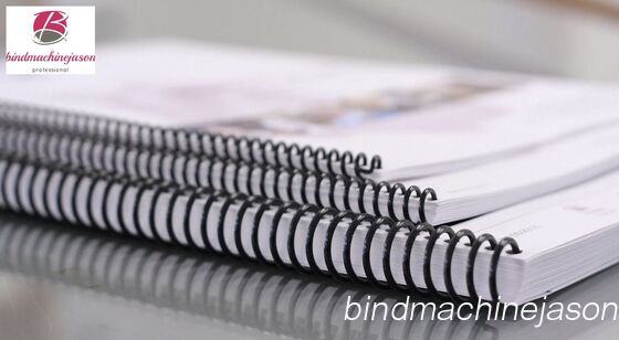 Plastic coil forming and binding machine PS420 used for notebook with differ thickness supplier