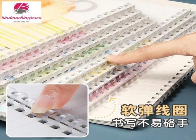 China soft ring book produced by Creative soft ring machine