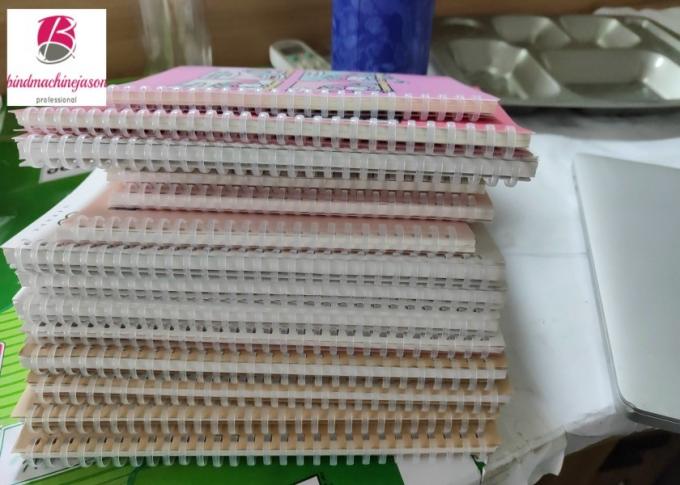 Soft ring binder machine for soft ring book produce 